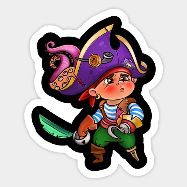 pirate Sticker by BessAli